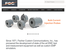 Tablet Screenshot of fischercc.com